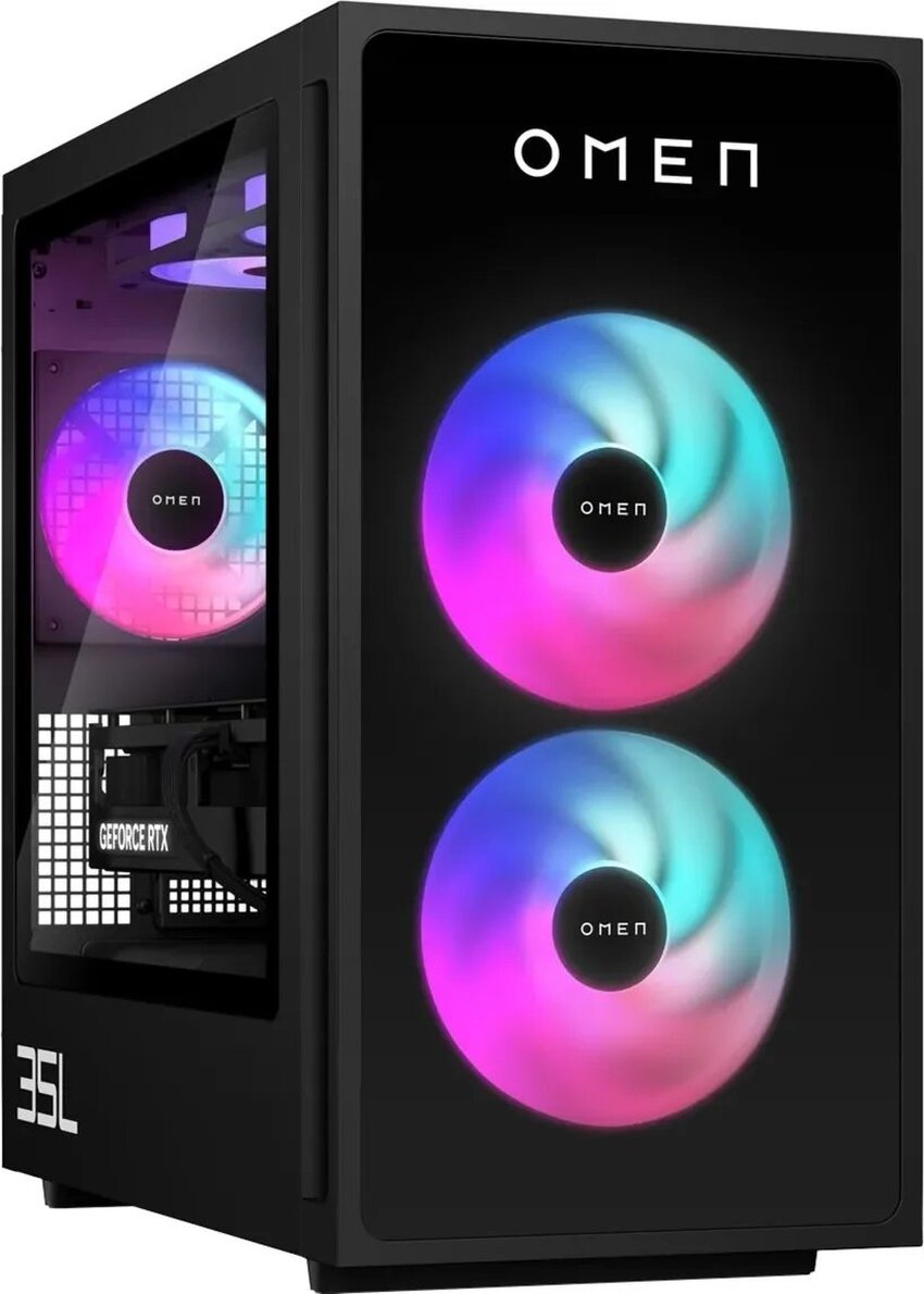 02d2588f-397d-479c-afc1-afe20688a5b2 Računalnik HP OMEN 35L Gaming GT16-0009ns | i5-14400F | RTX 4060 (8 GB) / i5 / RAM 16 GB / 1TB SSD - slika 1