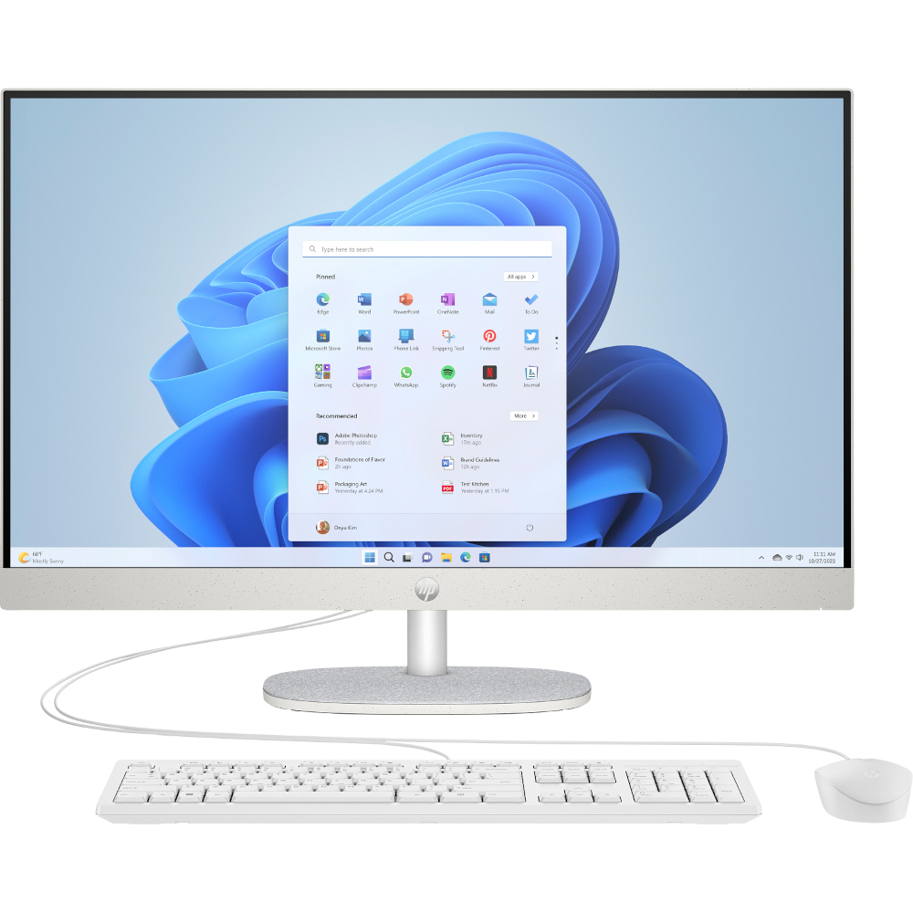 Računalnik All-in-One HP 27-cr0402ng Core i5 / 16GB / 1TB SSD / 27" FHD / Windows 11 Home / bel Računalnik All-in-One HP 27-cr0402ng Core i5 / 16GB / 1TB SSD / 27" FHD / Windows 11 Home / bel