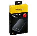 Intenso zunanji disk 2TB 2,5" Memory Case USB 3.0 - Črn - slika 3