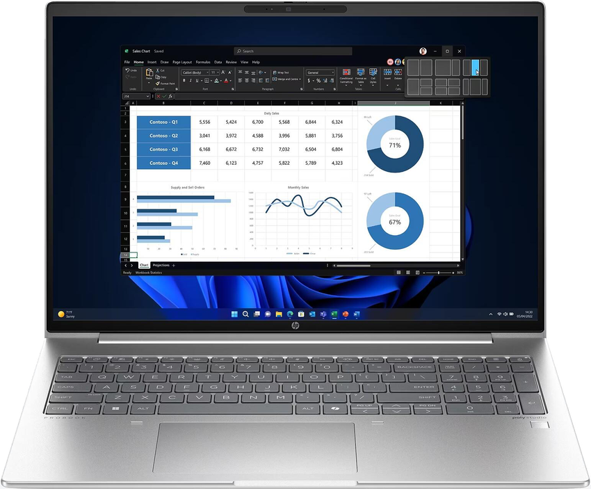2420fd5d-f3b7-4178-9d8f-749282e0b4f3 Prenosnik HP ProBook 460 G11 | U5 125U | W11P / Core Ultra 5 / RAM 16 GB / SSD Disk / 16,0″ WUXGA - slika 1