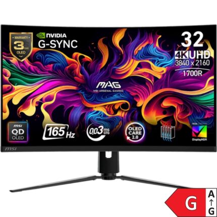 Zaslon MSI MAG 321CUP QD-OLED 31.5" / UHD / 165Hz / 0