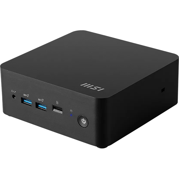 Mini namizni računalnik MSI Cubi NUC 1MG-244BEU barebone Core 3 / Wi-Fi 6E + BT / 2x2.5Gbps (črn) Mini namizni računalnik MSI Cubi NUC 1MG-244BEU barebone Core 3 / Wi-Fi 6E + BT / 2x2.5Gbps (črn)