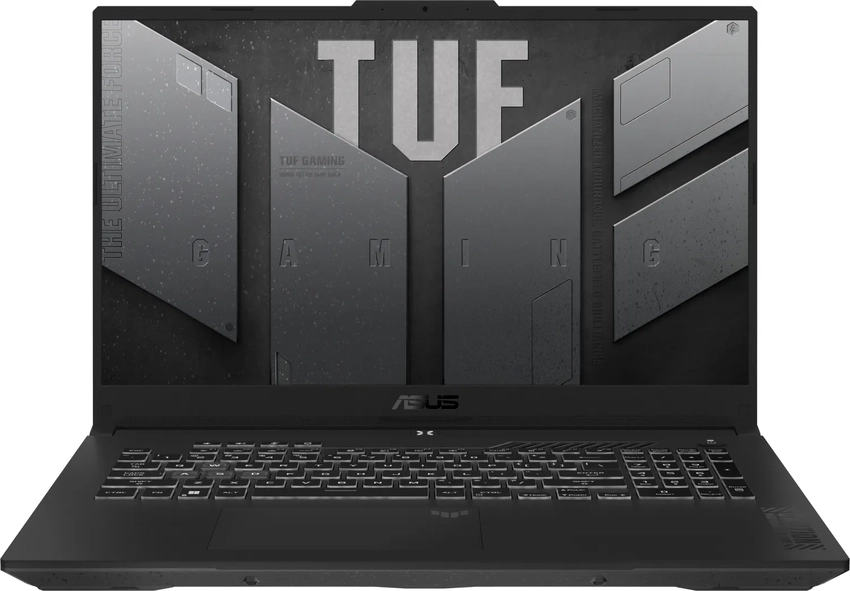 asustufgaminga17fa707nvrhx008wgrey01 Prenosnik Asus TUF Gaming A17 FA707NVR / Ryzen 7 / RTX 4060 / RAM 16 GB / 1TB SSD / 17,3″ FHD - slika 1