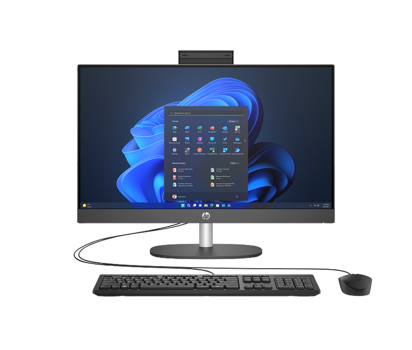 e6971f7f-04be-4d71-bd3a-9d4f3c707486 Računalnik HP ProOne 245 G10 AiO | R7-7730U | W10 Pro / Ryzen 7 / RAM 8 GB / SSD Disk - slika 1