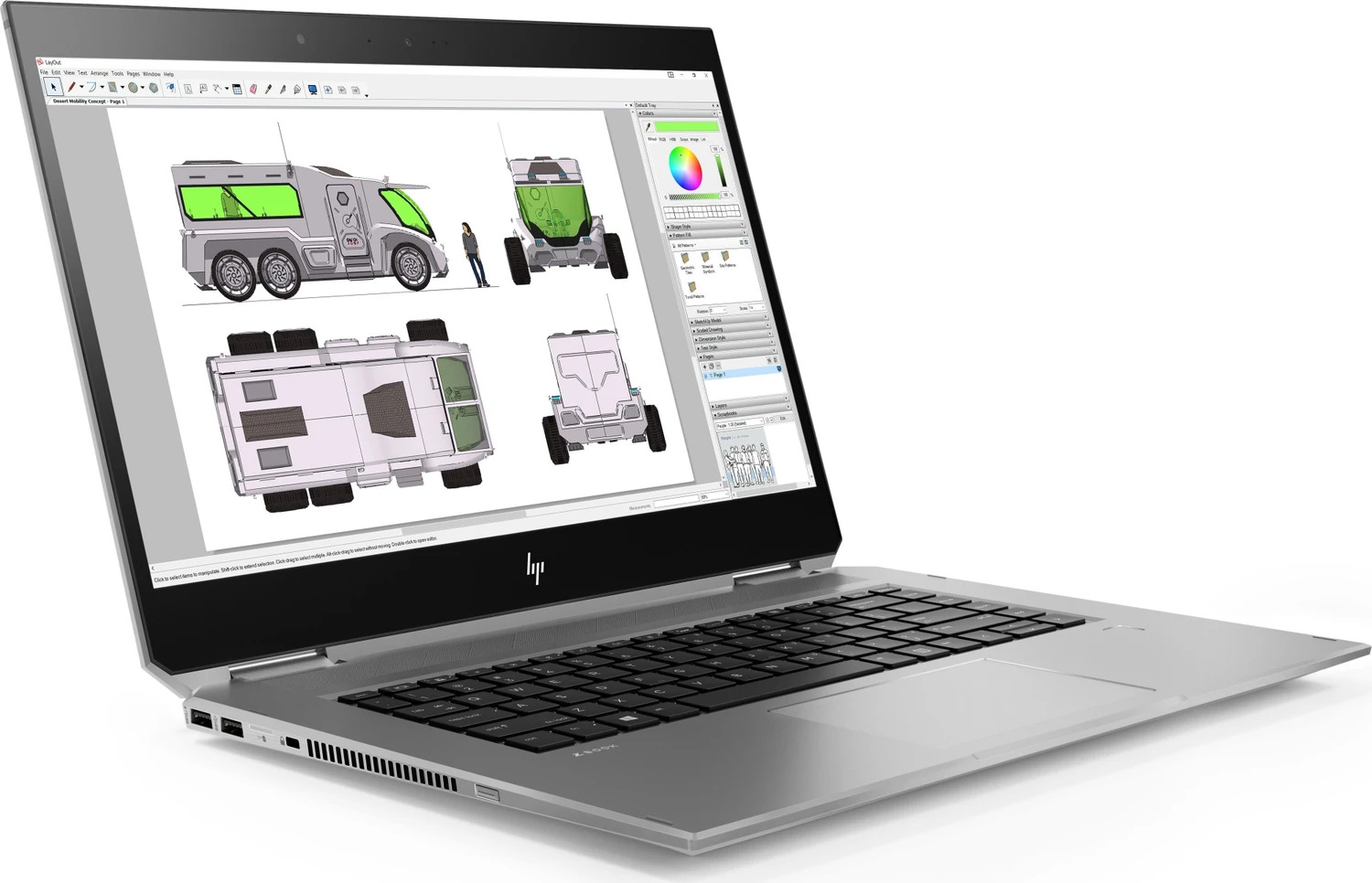 hp-zbook-studio-x360-g5-1761123791 Prenosnik HP ZBook Studio X360 G5 Convertible / i7 / Quadro P1000 / RAM 16 GB / 512GB SSD / 15,6″ FHD - slika 1