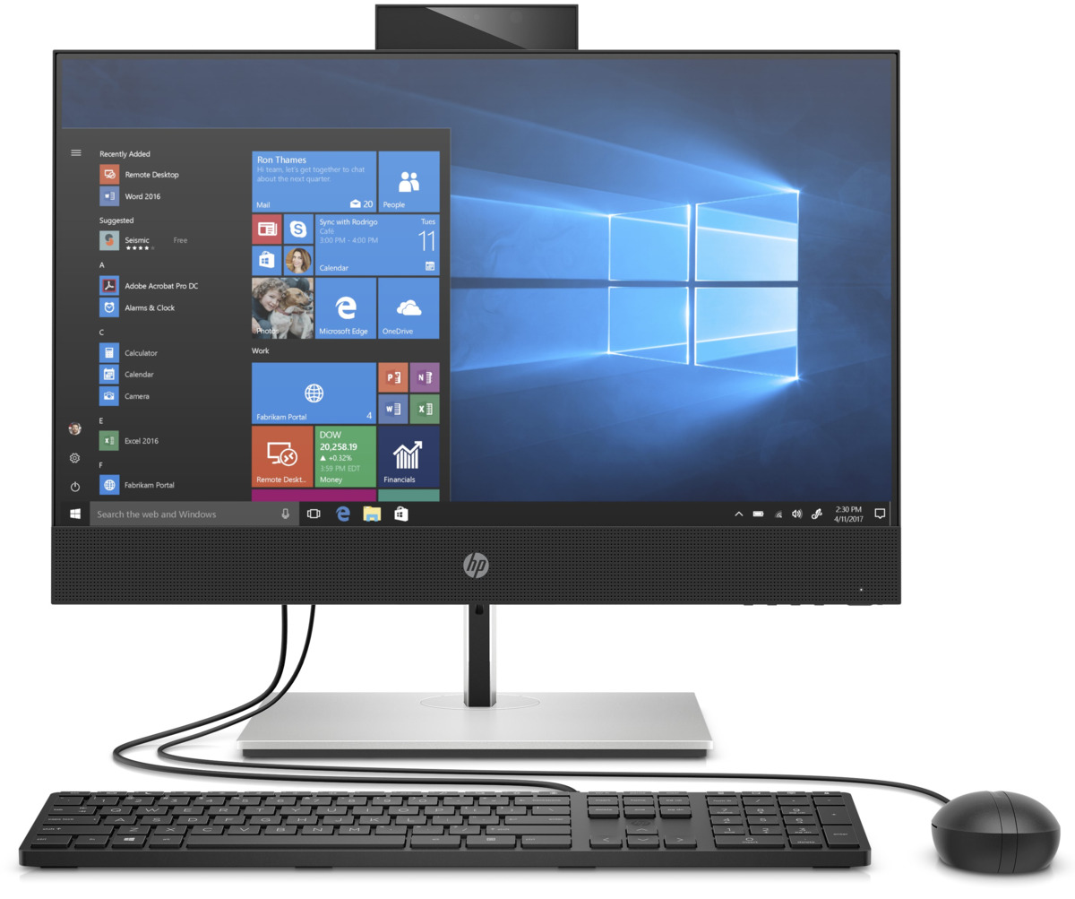 hp_proone_440_g6_win10_01 Računalnik HP ProOne 440 G6 / i5 / RAM 16 GB / SSD Disk - slika 1