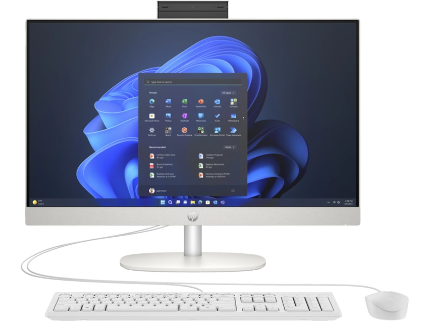 racunalnik-hp-proone-245-g10-aio-r5-7520u Računalnik HP ProOne 245 G10 AiO | R5-7520U | W10 Pro / AMD Ryzen™ 5 / RAM 16 GB / SSD Disk - slika 1